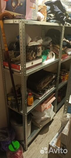 Стеллаж разборный металлический