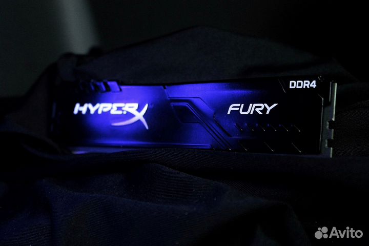 Оперативная память DDR4 8 GB HyperX Fury