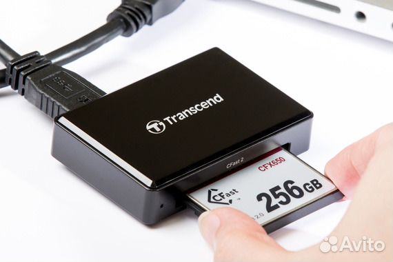 Новый Кард-ридер Transcend CFast 2.0