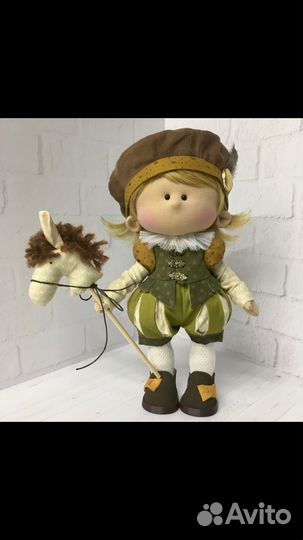 Куклы текстильные