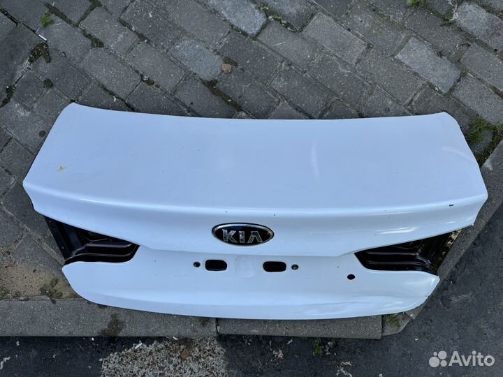 Крышка багажника оригинал kia rio 3 рестайлинг