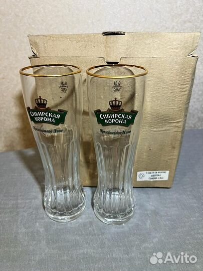 Пивные бокалы 0.3 кружка-0.5