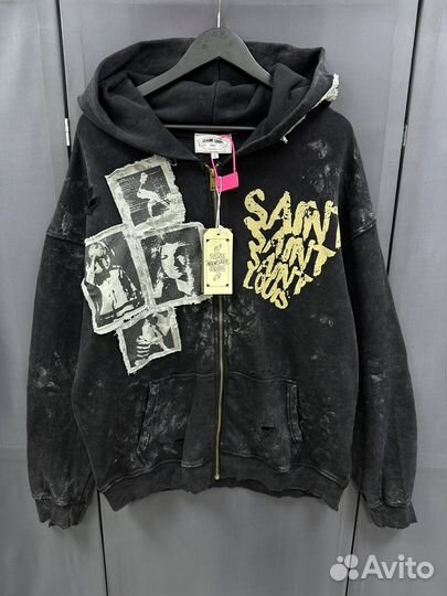 Зип худи Saint Michael Louis oversize (унисекс)