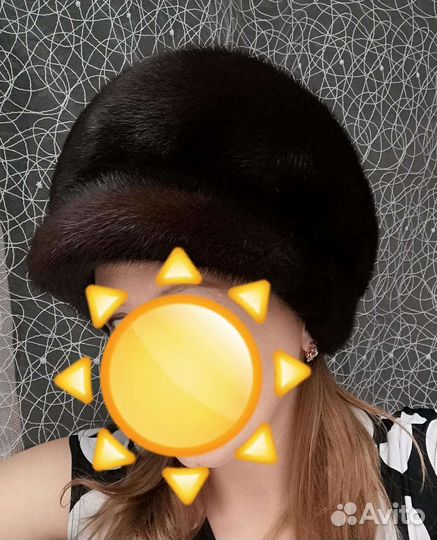 Норковая шапка. Женская