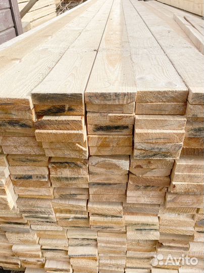 Брус обрезной 100х200х6000мм 1 сорт ГОСТ