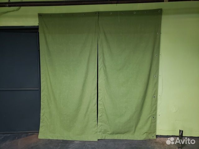 Брезентовая штора 3,2х2,7м