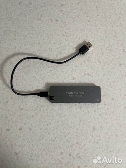 Внешний жесткий диск SSD 2tb