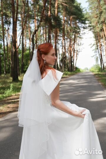 Свадебное платье 44 46 в пол