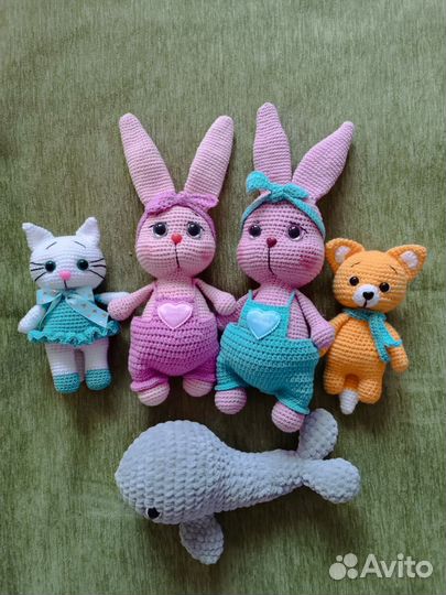 Вязанные игрушки на заказ