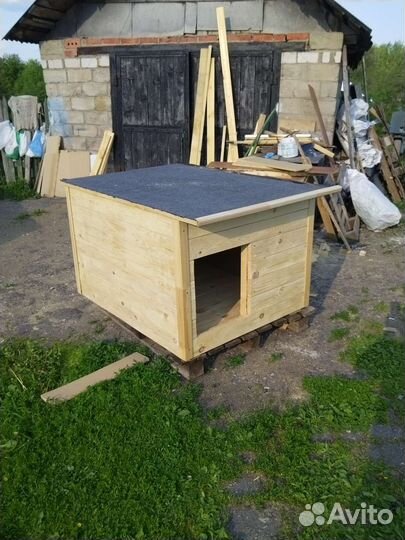 Будка для собаки утеплённая, новая