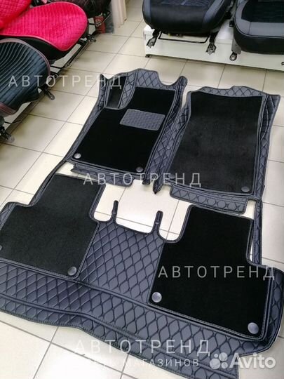 3D коврики из экокожи haval