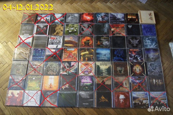 CD диски metal, rock, русский рок Часть 3