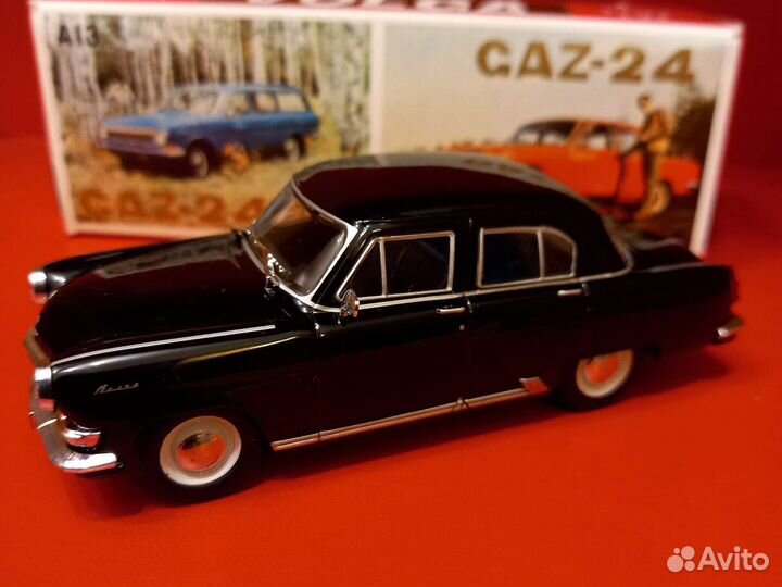 Волга 21. Черная. Министерская. 1:43