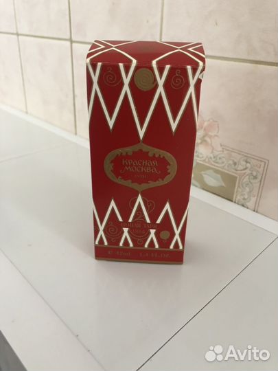 Духи винтаж Красная Москва