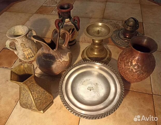 Вазы, амфоры, лампы