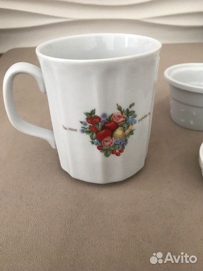 Новая кружка с крышкой для заваривания