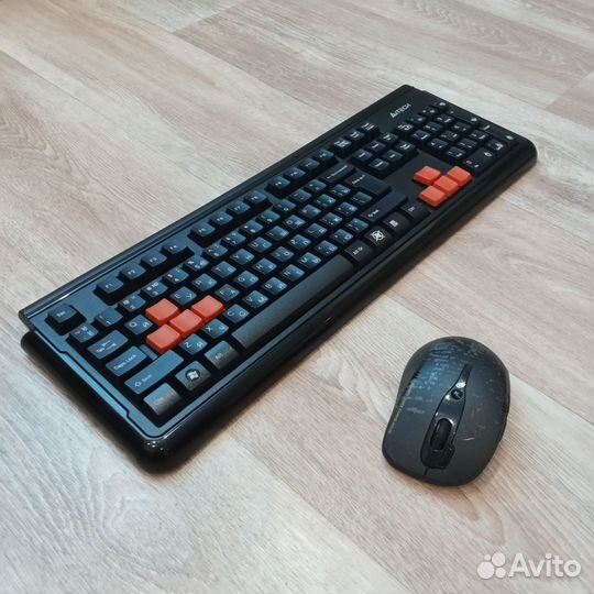 Клавиатура+мышь A4Tech