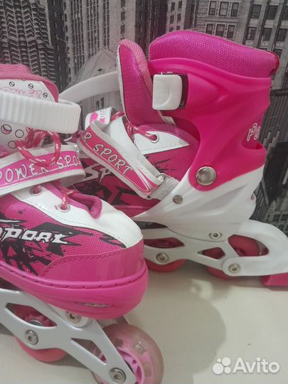 Роликовые коньки детские