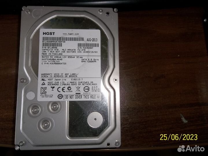 Hgst 4000GB