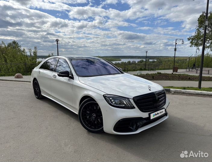 Mercedes-Benz S-класс 3.0 AT, 2018, 79 000 км