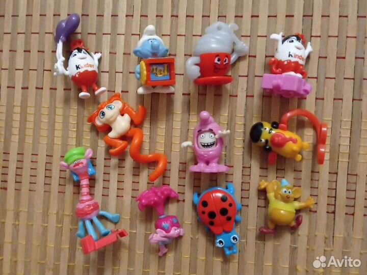 Киндор-игрушки из разных коллекций
