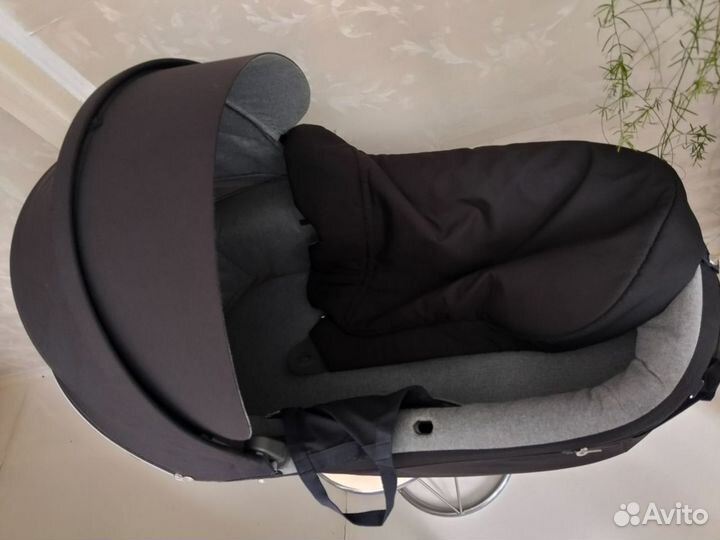 Коляска stokke trailz 2в1 черная