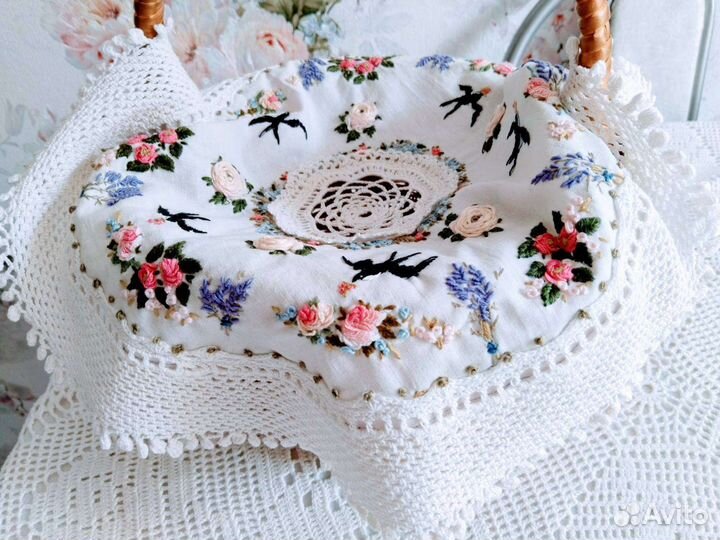 Салфетки на стол круглые