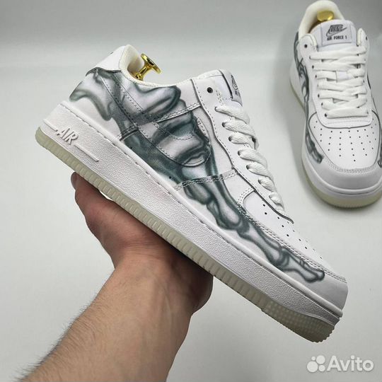 Кроссовки Nike air force 1 low Skeleton