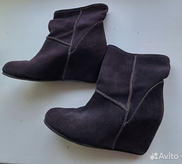 Полусапожки замшевые Corso Como