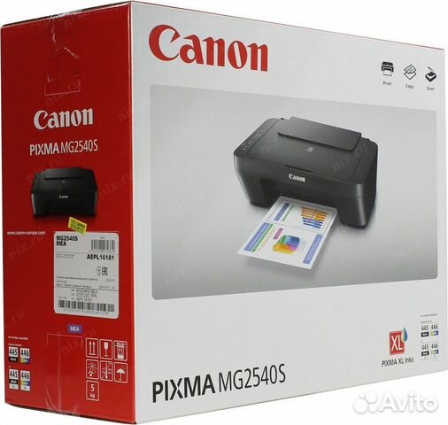 Новое Мфу струйное Canon Pixma MG2540S объявление продам