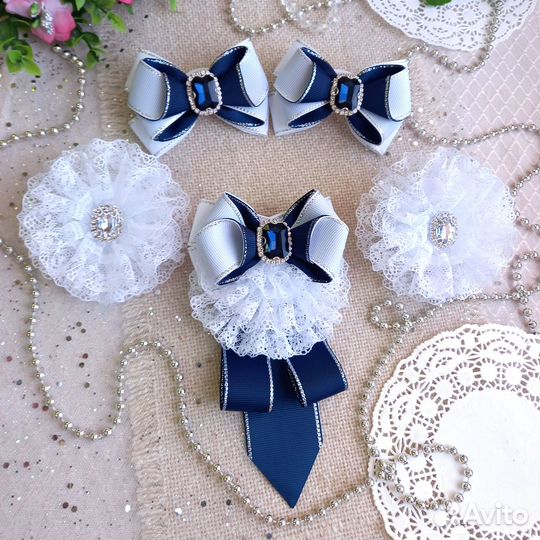 Бантики для волос и другие аксессуары