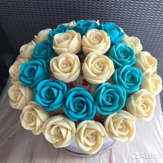 Букет из шоколадных роз