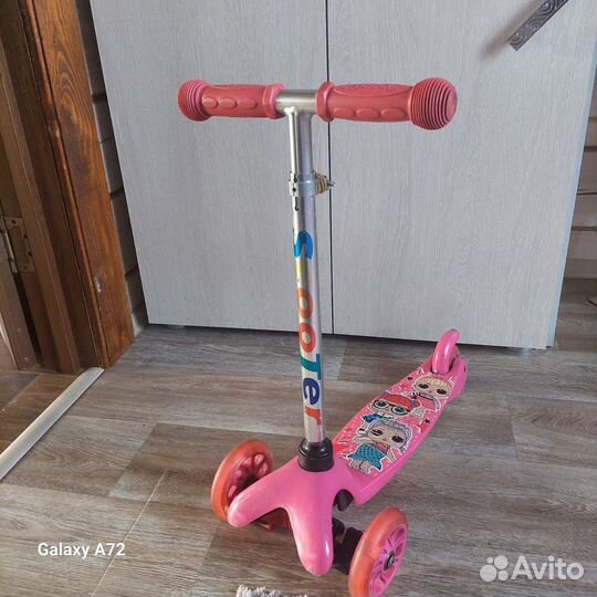 Самокат детский трехколесный