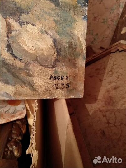 Картина 1935 года худ. Лосев