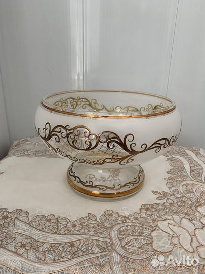 Ваза богемия лепка