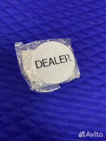 Фишка дилера для игры в покер разн.цвета