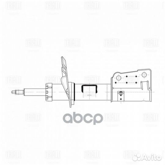 Амортизатор dodge journey (08) /fiat freemont