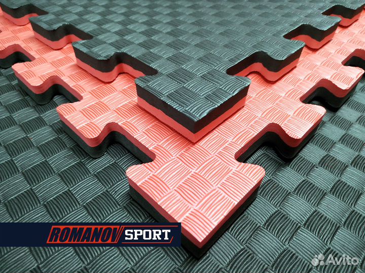 Будо-маты (татами ласточкин хвост)