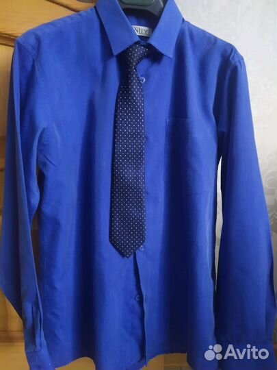 Рубашка для мальчика новая 152