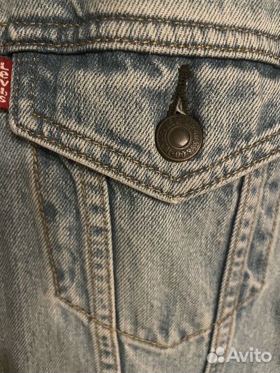 Джинсовая куртка мужская levis м