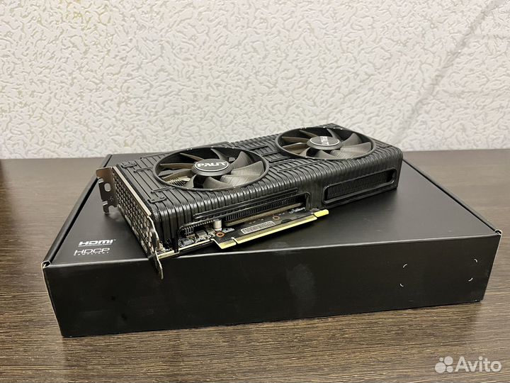 Видеокарта Palit Geforce RTX dual 12gb