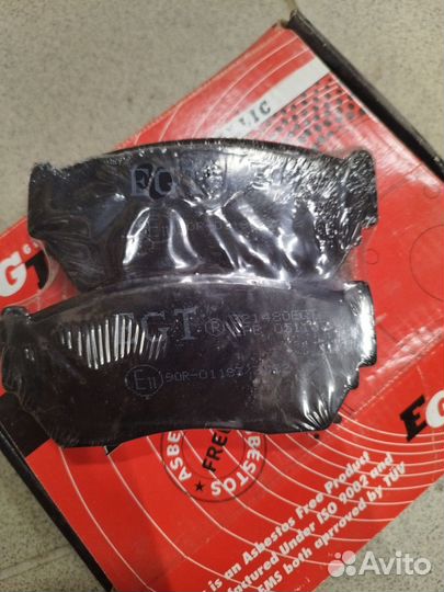 Колодки тормозные перед Nissan 100 NX/Sunny