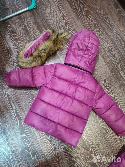 Зимний комбинезон для девочки 92-98