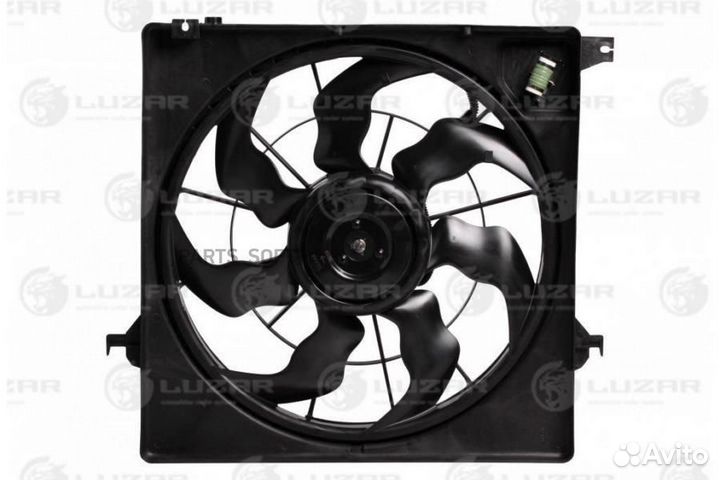 Вентилятор двигателя Hyundai Santa Fe III (12) 2.2