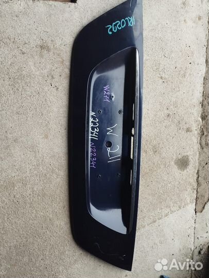 Рамка заднего номера(ниша) Mercedes E-Class W211