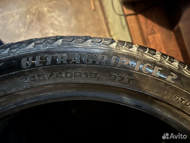 Goodyear UltraGrip Ice 2 225/45 R18 и 245/40 R18