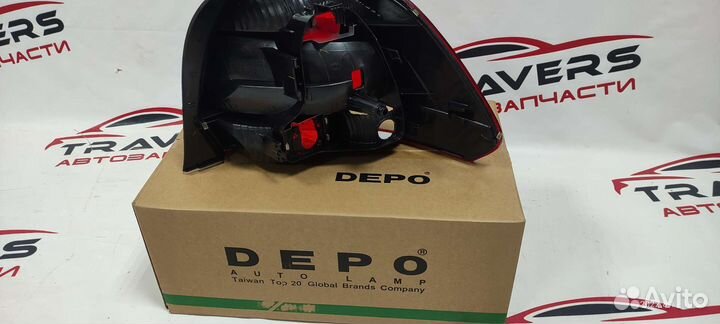 Фонарь задний левый Volkswagen Polo V /10-15г