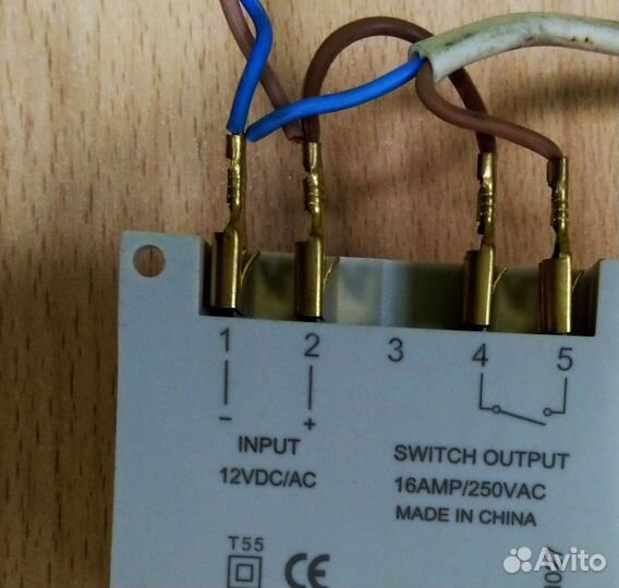 Таймер электронный 12В CN101A-4