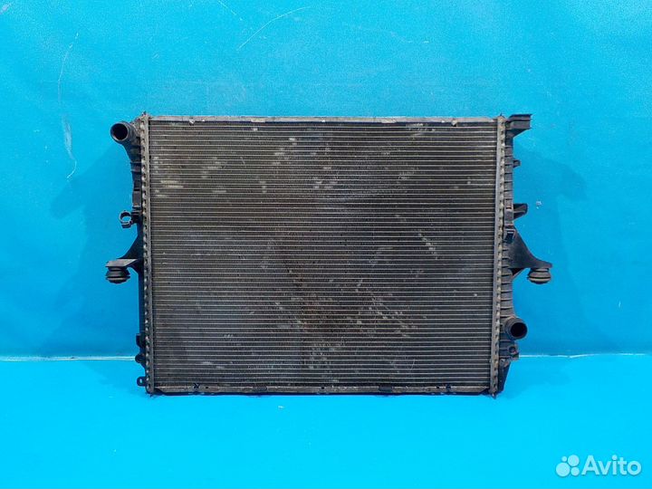 Volkswagen touareg радиатор охлаждения двигателя 2