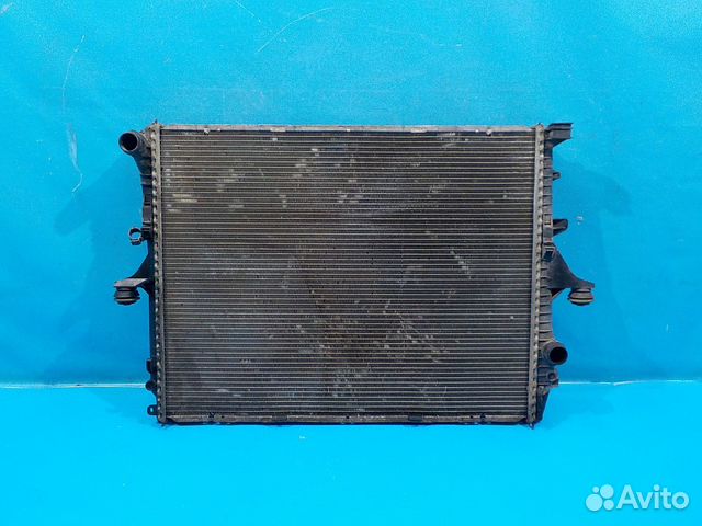 Volkswagen touareg радиатор охлаждения двигателя 2
